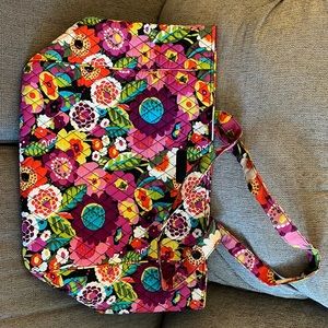 Vera Bradley large floral tote